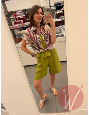 Camicia Sintra Verde Olio