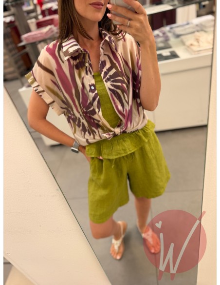 Camicia Sintra Verde Olio
