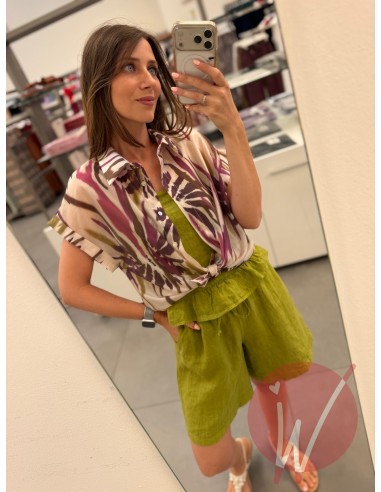 Camicia Sintra Verde Olio