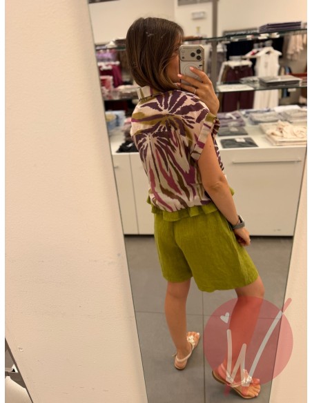 Camicia Sintra Verde Olio