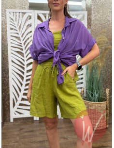 Camicia Maiorca Viola