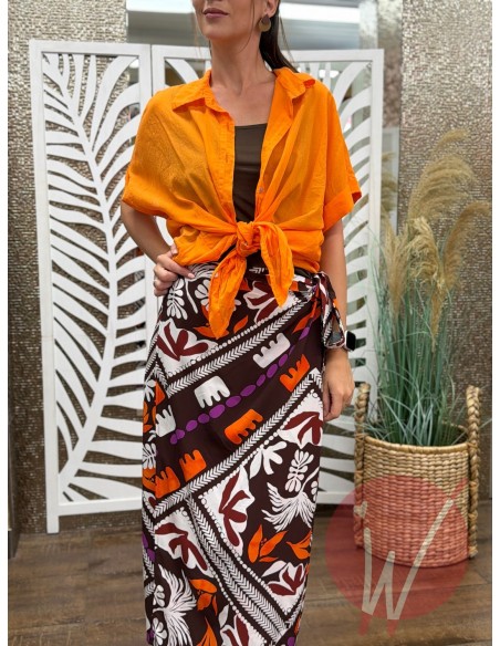 Camicia Maiorca Arancione
