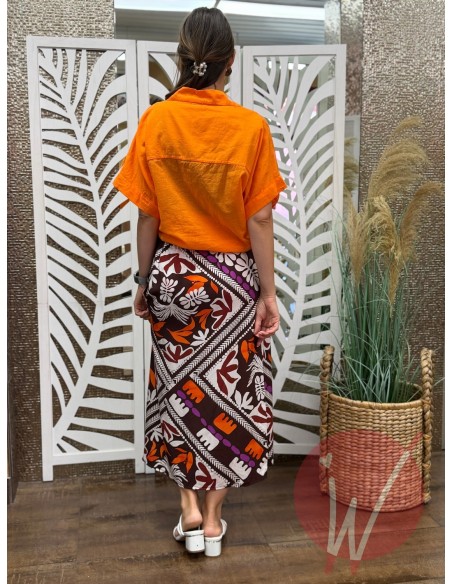 Camicia Maiorca Arancione
