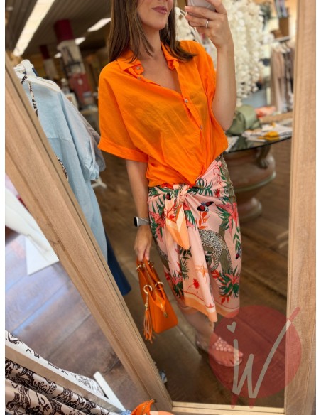 Camicia Maiorca Arancione