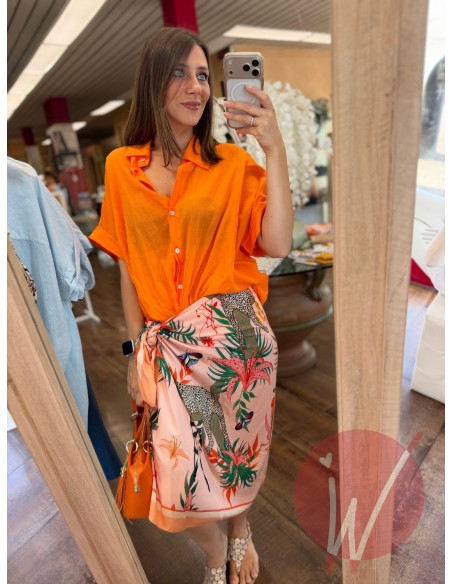 Camicia Maiorca Arancione