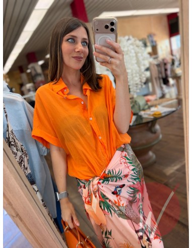 Camicia Maiorca Arancione