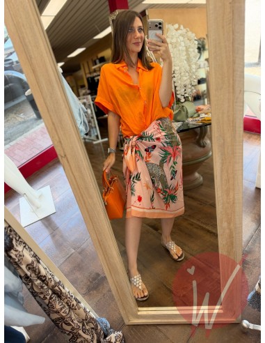 Gonna Pareo Bali Rosa Cipria