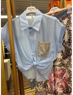 Camicia Cipro Celeste