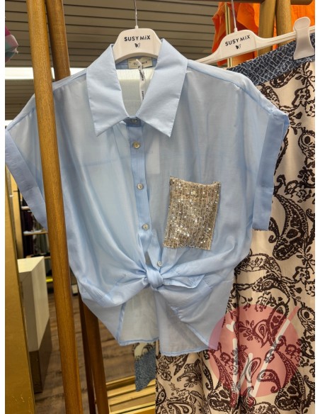 Camicia Cipro Celeste