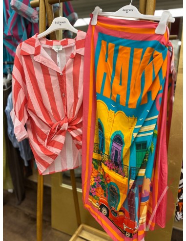 Gonna Pareo Havana Arancione