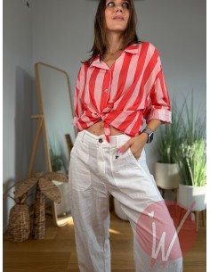 Camicia Righe Hawaii Blush 2