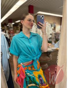 Camicia Maiorca Turchese