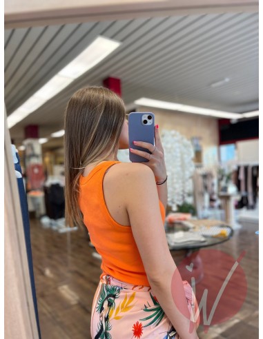 Top Aura Arancio