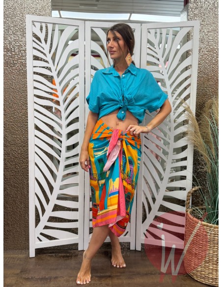Camicia Maiorca Turchese