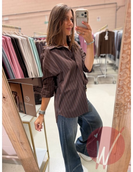 Camicia Coffee Moro