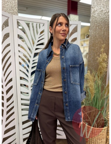 Top Lurex Aura Bronzo