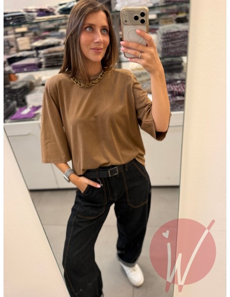 T-Shirt Savannah Tabacco