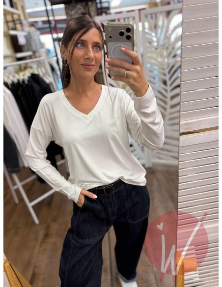 T-Shirt Celine Panna