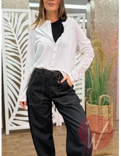 T-Shirt Serafino May Bianco