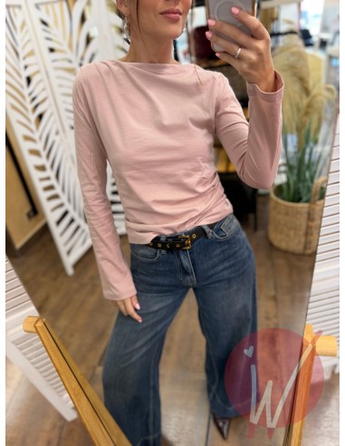 T-Shirt Basic Kendra Rosa Cipria