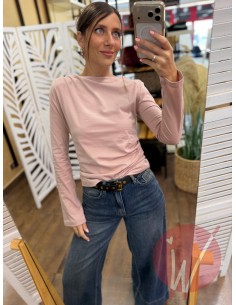 T-Shirt Basic Kendra Rosa Cipria