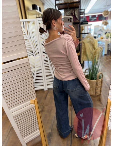 T-Shirt Basic Kendra Rosa Cipria