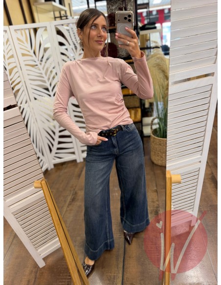 T-Shirt Basic Kendra Rosa Cipria