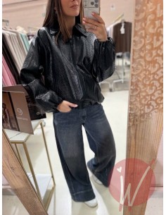 Bomber Intrecciato Nero PRE ORDINE