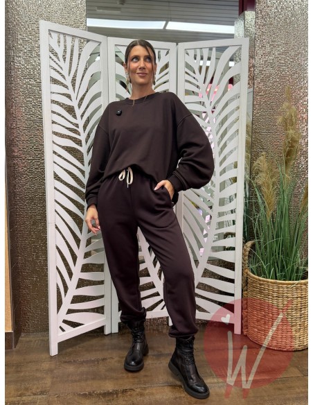 Pantalone Jogger Madison Fondente - VICOLO