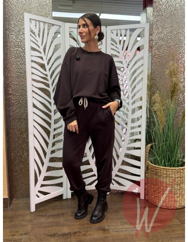 Pantalone Jogger Madison Fondente - VICOLO