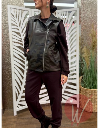Chiodo Smanicato Camouflage