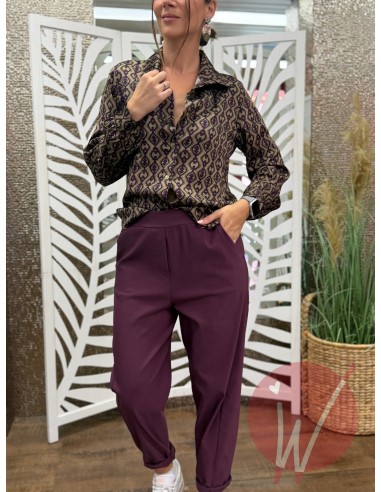 Pantalone Denver Prugna