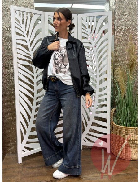 T-Shirt Tiger Bianco