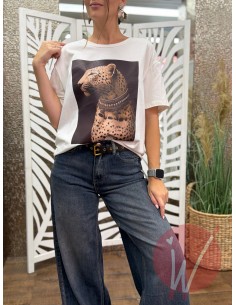 T-Shirt Jaguar Bianco 2