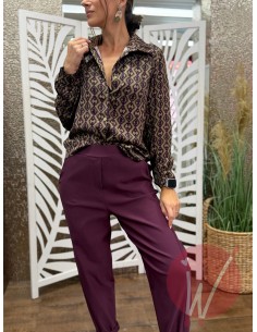Camicia Miranda Prugna
