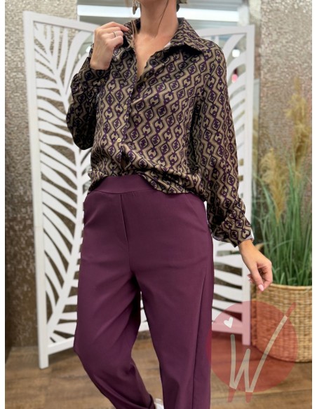 Camicia Miranda Prugna
