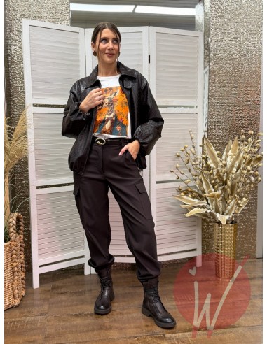 Pantalone Cargo Liverpool Cioccolato