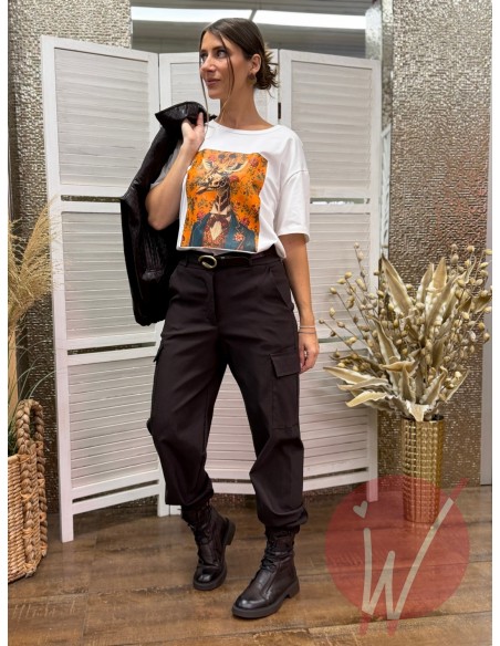 Pantalone Cargo Liverpool Cioccolato