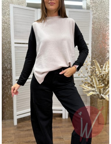 Gilet Heather Gesso