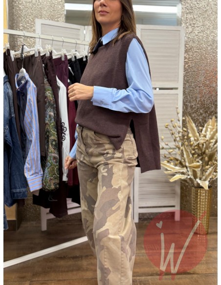 Gilet Heather Cacao