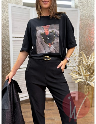 T-Shirt Woman Nero