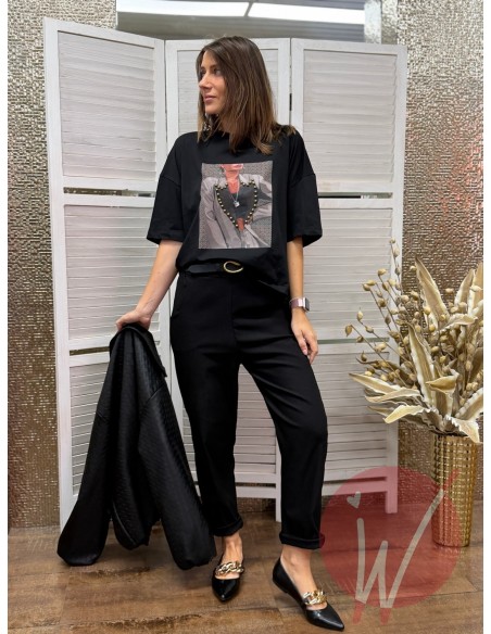 T-Shirt Woman Nero