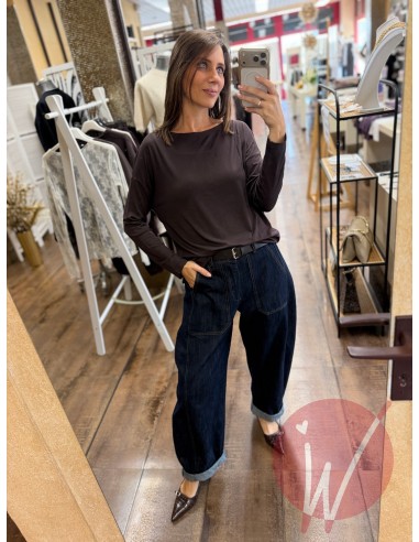 T-Shirt Jillian Moro- VICOLO