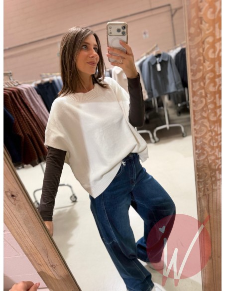 Gilet Amelia Bianco