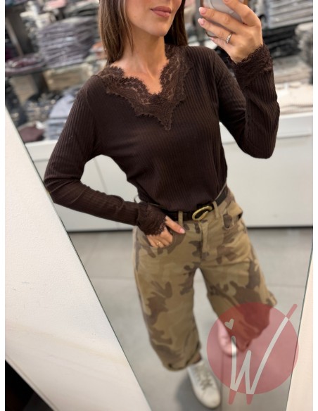 Maglia Pizzo Zoe Moro