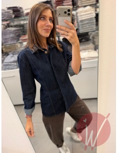 Camicia Denim Boston Blu Notte 2