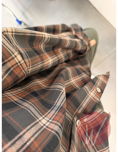 Camicia Check Olivia Militare