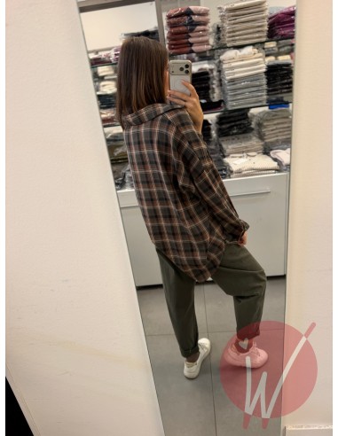 Camicia Check Olivia Militare
