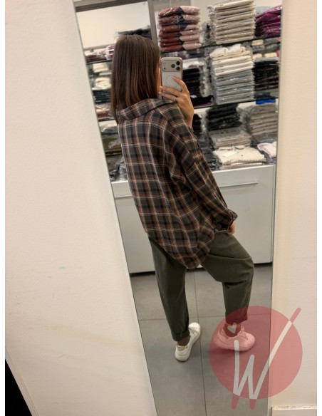Camicia Check Olivia Militare