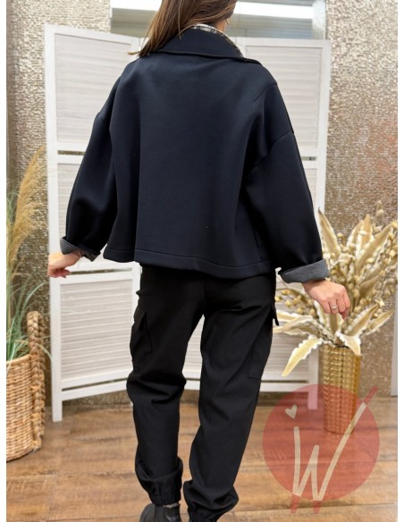 Giacca Neoprene Nero